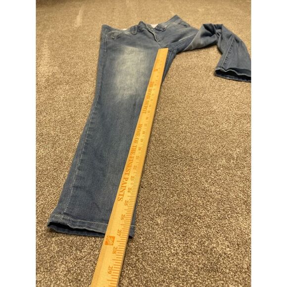 Democracy womens Ab Solution skinny jeans sz 8 9” rise blue jeans stretch denim - Picture 5 of 12